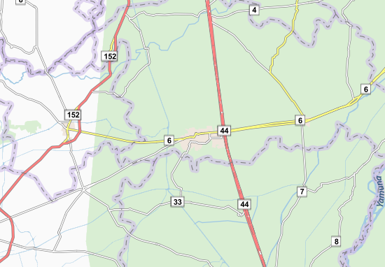 Karte Stadtplan Thanesar