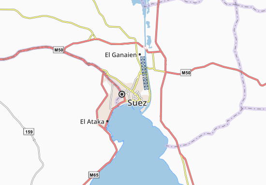 Karte Stadtplan Qesm El Arbeen