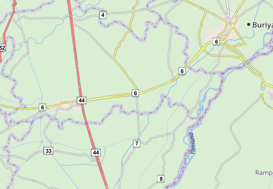 Karte Stadtplan Ladwa