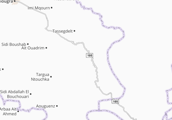 Tizi Ntakoucht Map