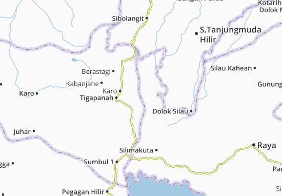 Barusjahe Map