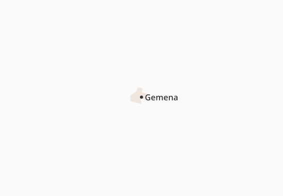 Gemena Map