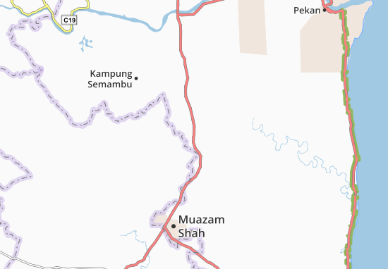 Kaart Plattegrond Kampung Cawai