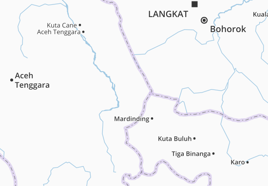 Karte Stadtplan Babul Makmur