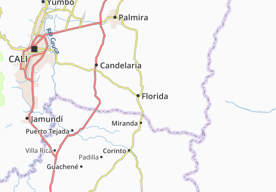 Mapa Plano Florida