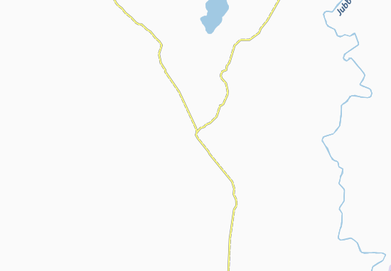 Mapa Garbahaarrey