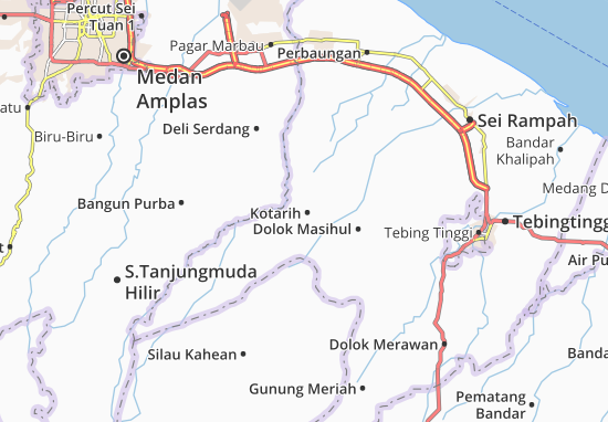 Kaart Plattegrond Kotarih