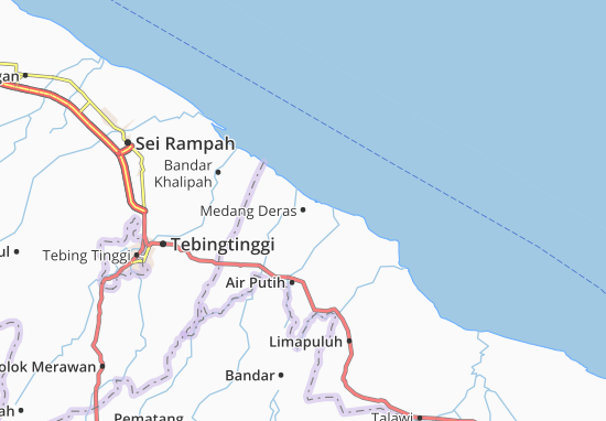 Karte Stadtplan Medang Deras