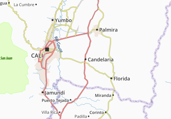 Mapa Candelaria