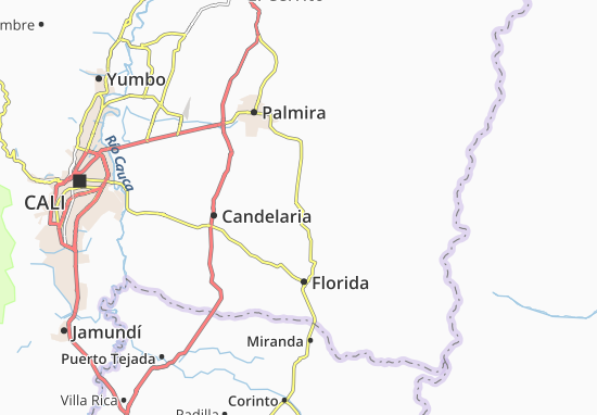 Pradera Map