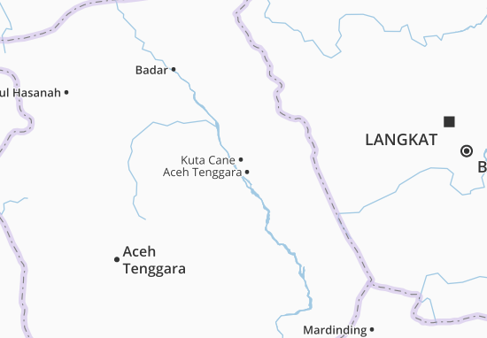 Kuta Cane Map