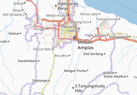 Petumbak Map