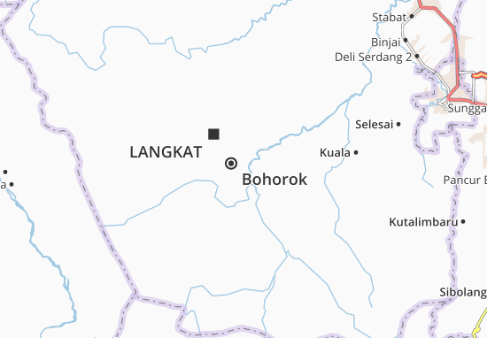 Mapa Bohorok