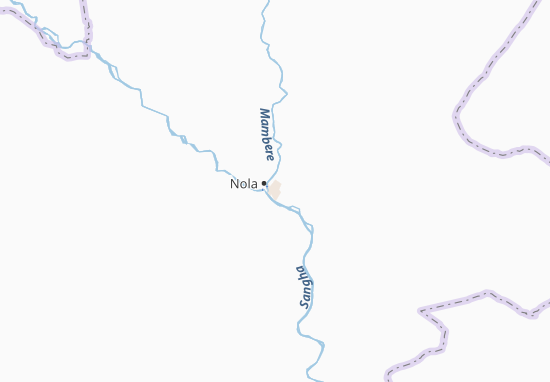 Karte Stadtplan Nioumba