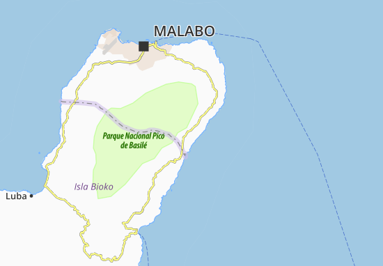 Mapa Bariobe