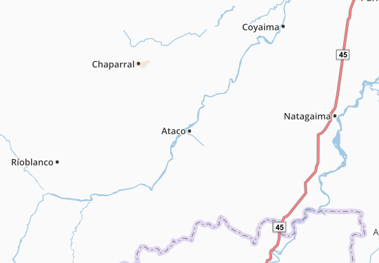 Mapa Ataco