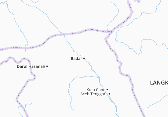 Karte Stadtplan Badar