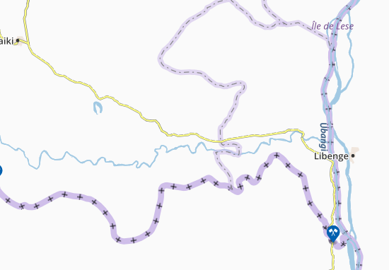 Karte Stadtplan Kelinga