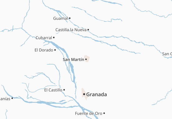 San Martín Map