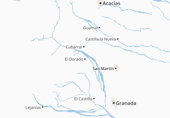 Kaart Plattegrond El Dorado