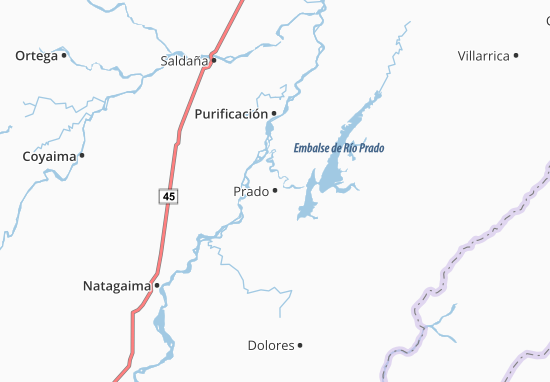 Mapa Prado