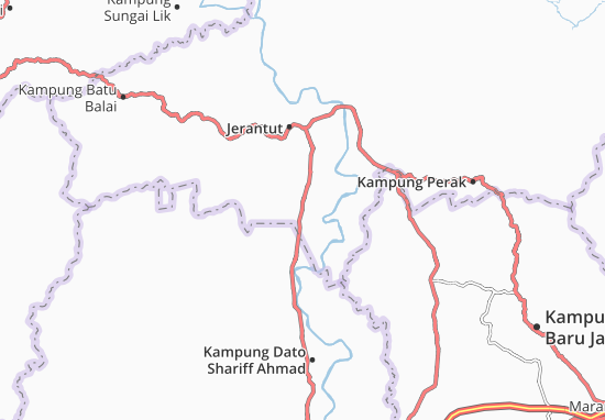 Karte Stadtplan Kampung Bukit Gapih