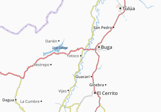 Yotoco Map