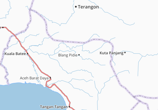 Blang Pidie Map