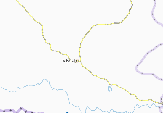 Kaart Plattegrond Bangui II