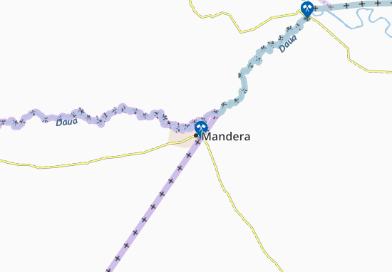 Mapa Mandera