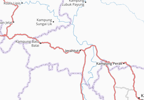 Karte Stadtplan Kampung Lata Kasah