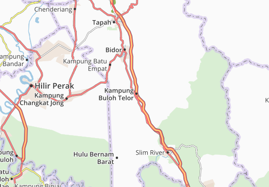 Kaart Plattegrond Kampung Buloh Telor