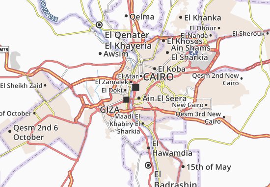 Mapa El Eainy