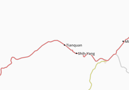 Karte Stadtplan Tianquan