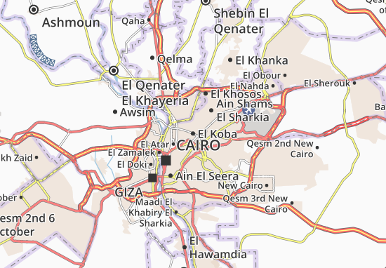 Mapa El Koba