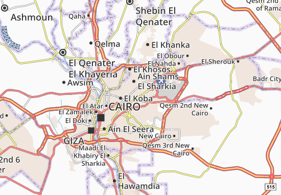 Mapa Almaza