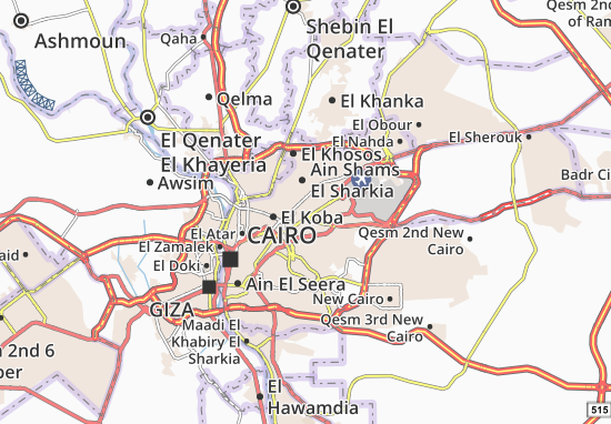 Mappe-Piantine Heliopolis