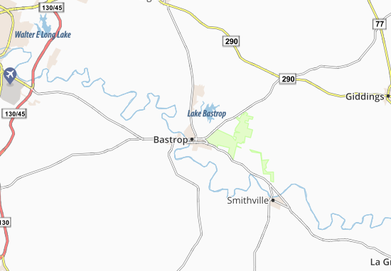 Bastrop Map