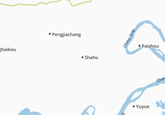 Karte Stadtplan Shahu