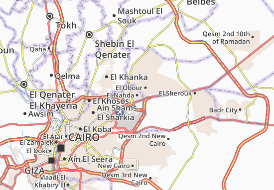 Mapa El Nahda
