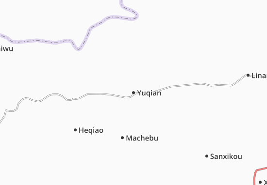 Karte Stadtplan Yuqian