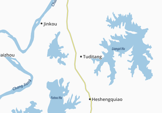 Mapa Tuditang