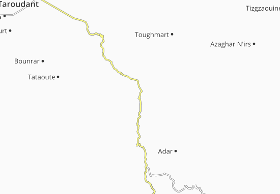 Karte Stadtplan Oualqadi