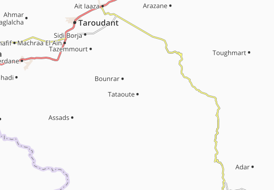Kaart Plattegrond Tataoute