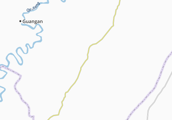 Mapa Linshui