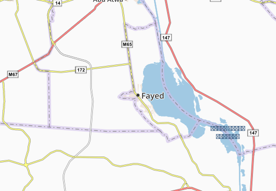 Karte Stadtplan Fayed
