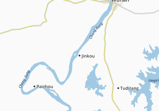 Karte Stadtplan Jinkou