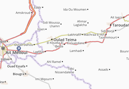 El Koudia El Beida Map