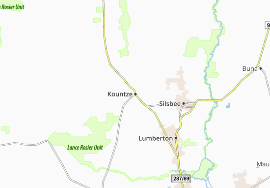 Kountze Map