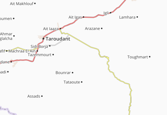 Tioute Map